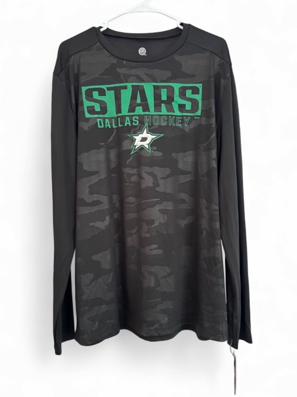 NWT Dallas Stars Men's Fanatics Authentic Pro Prime Long Sleeve T-Shirt Size XL